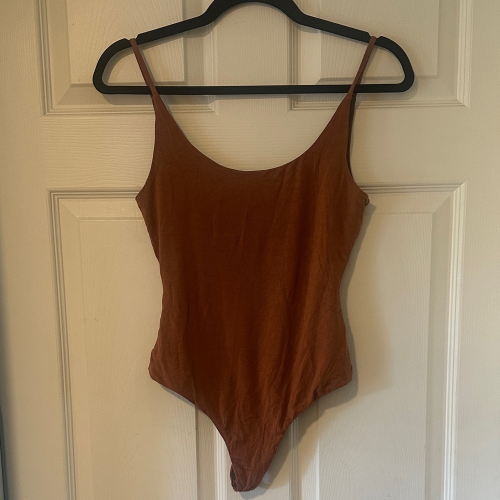Privacy Please Rust Bodysuit